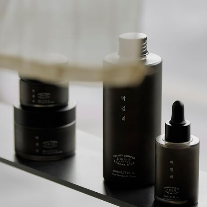 Rice Makgeolli Serum | Made with Domestically Sourced Korean Rice | 30 ml (1.01 Fl Oz) | Korean Skin Care