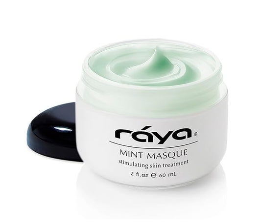 Raya Mint Masque (603) | Cooling and Refreshing Facial Treatment Mask Combination for Oily and Break-Out Prone Skin, Moisturizing,Tightening Pores, Refining Complexion, Paraben-free - 60ml
