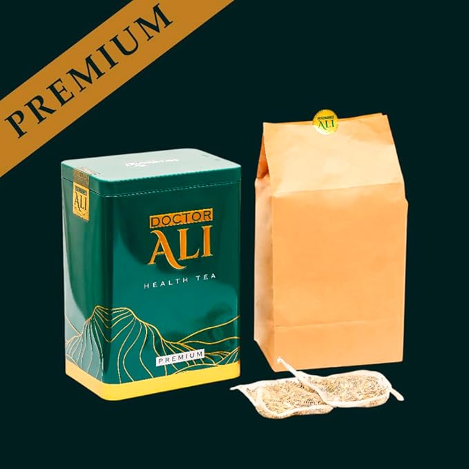 DOCTOR ALI HEALTH TEA - Cleanse & Detox, Kidney & Liver Health, Digestion, Immunity, Sleep Improvement | Premium Grade | 11 Organic Super Herbs for Holistic Wellness | 40 Pure Silk Sachets, 5 gr each
