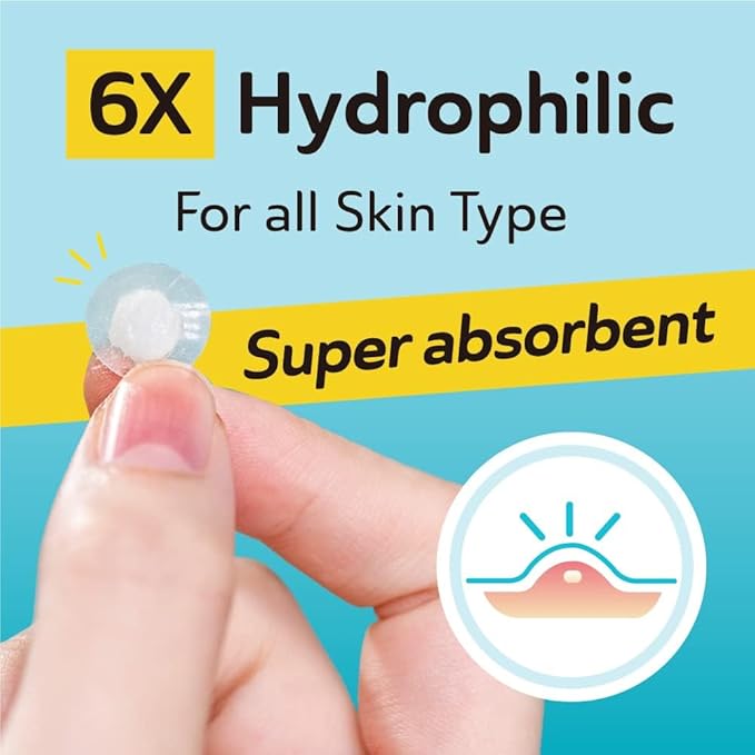 Ultra Invisible Acne Patches for Face Pimple Patches Hydrocolloid Patches Zit Patches Acne Stickers Exposed Skin Care Acne Treatment - Day and Night Use 240 pieces 3 Sizes