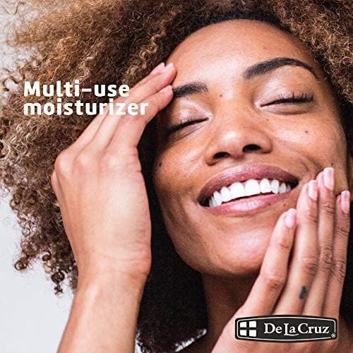 De La Cruz Rose Water and Glycerin for Face - Rosewater Facial Toner and Moisturizer for Skin and Hair 8 fl oz (236 mL) - 4 Bottles