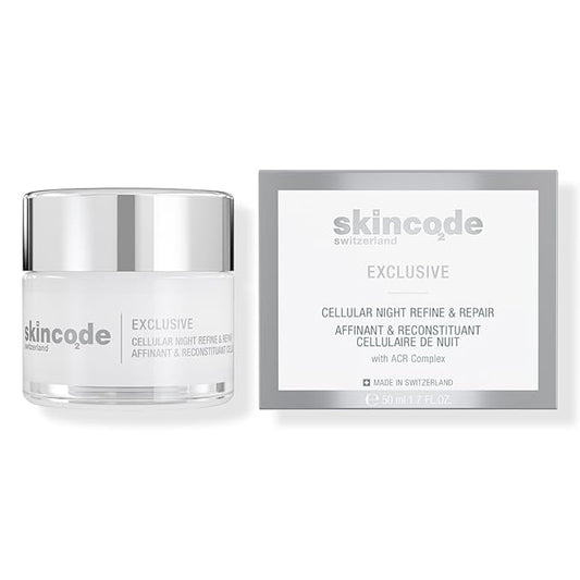 Exclusive Cellular Night Refine & Repair Cream | Youth-Boosting Overnight Moisturizer | Tripeptide & Cell Renewing Complex | Reduces Pigmentation & Wrinkles (1.7 Oz / 50 mL)