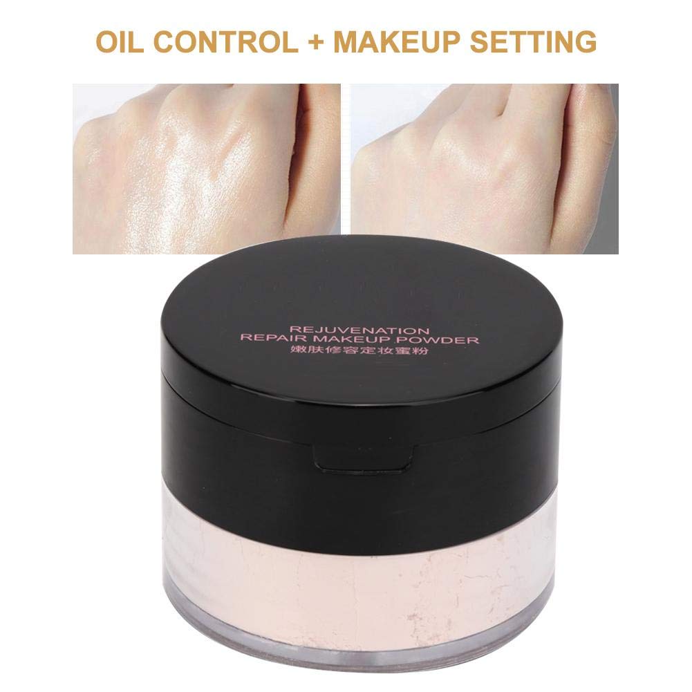 Sonew Makeup Finish Loose Powder, Oil Control ing Moisturizing Makeup Setting Powder for Face, Hair - 15g (07#)