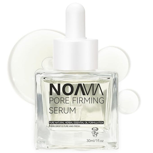 Pore Firming Ampoule, Pure Natural Herbal Extracts Face Serum, Pore Minimizer for Sebum Control and Pore Care, Gentle&Non-Irritating, Suitable for Sensitive Skin（1fl.oz）