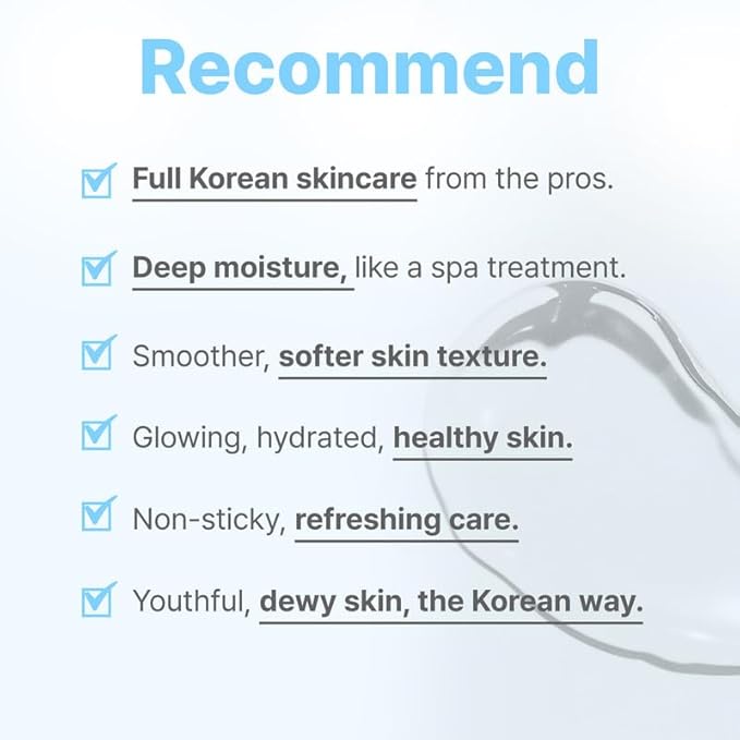 Korean Skin Care Set For Women - Gift For Women Korean Anti Aging Skin Care Products Lifting, Firmness & Hydration Essence, Mask, Booster & Ampoule Set for Radiant Smooth Looking Skin