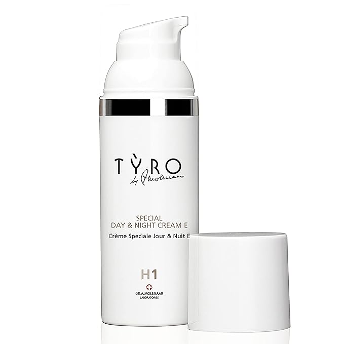 Tyro Special Day And Night Cream E - Prevents Skin Formation Of Wrinkles With A Supply Of Vitamin E - Strengthens The Moisture Barrier From Within - For Restoration And Balance Of The Skin - 1.69 Oz