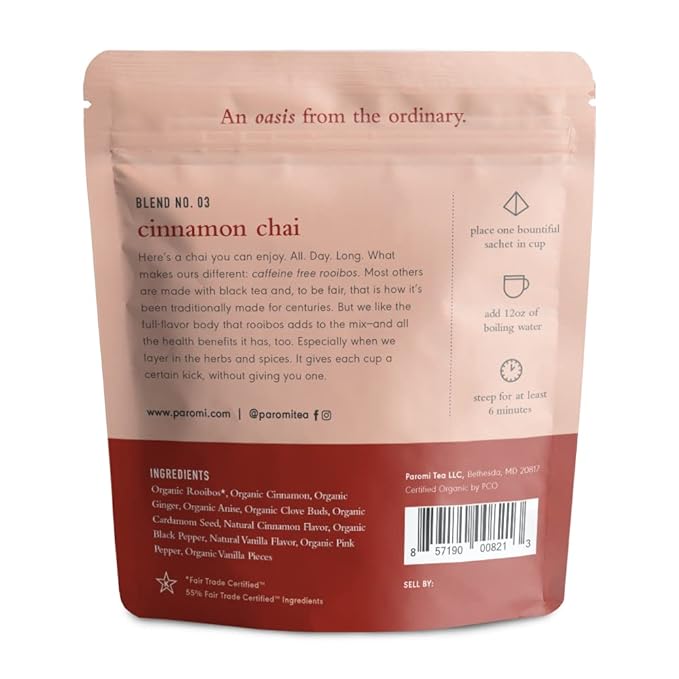 Paromi Herbal Tea (Cinnamon Chai)