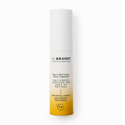 Dr. Brandt Bright This Way 24/7 Retinol Eye Cream - Smooths the Look of Fine Lines & Wrinkles, Illuminates & Moisturizes the Eye Area - 0.5 oz