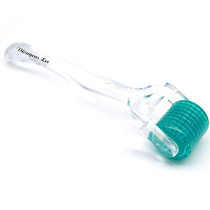 Derma Roller Stainless Steel - Microderma Roller - Microneedle Roller with Case-Personal Use Microneedling Roller -192 Micro Needle Dermal Roller