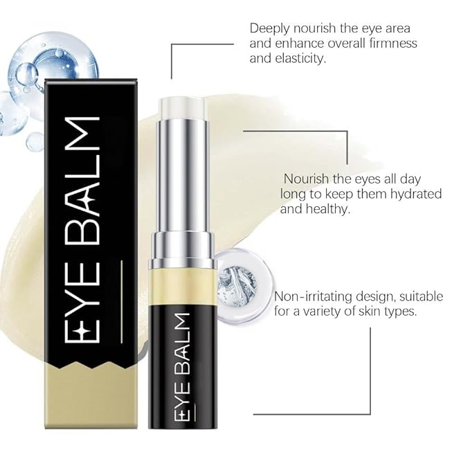 Eye Serum Stick, Stick For Under Eye Bags, Eyebalm,Deeply Moisturizes,Reduce Fine Lines (3pcs)
