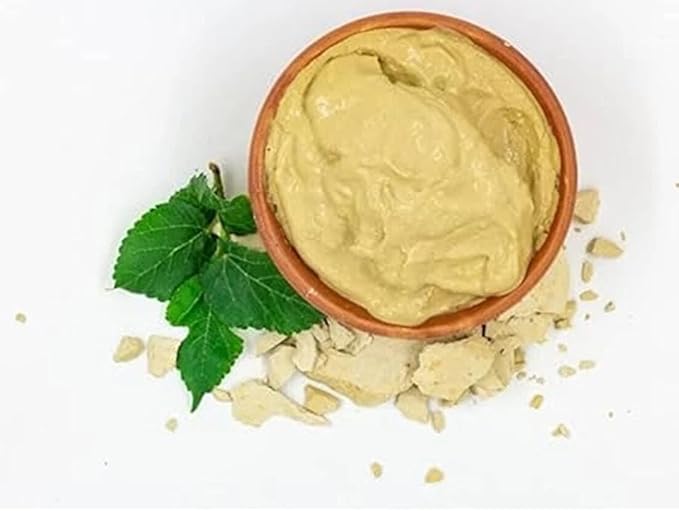 Natural Multani Mitti 500 Gms| Fullers Earth Facial Clay Whole Chunks| 100% Organic Natural Glow Beauty Face Pack Fuller’s Clay (Can Be Grinded Into Multani Mitti Powder)|Facial Clay| Natural Mud Mask