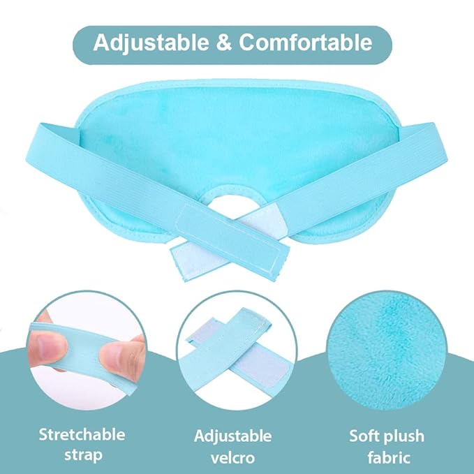 NEWGO Bundle of Cool Eye Mask and Foot Ice Pack