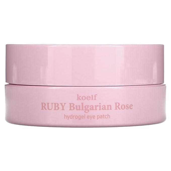 Koelf Ruby & Bulgarian Rose Hydrogel Eye Patch, 60pcs