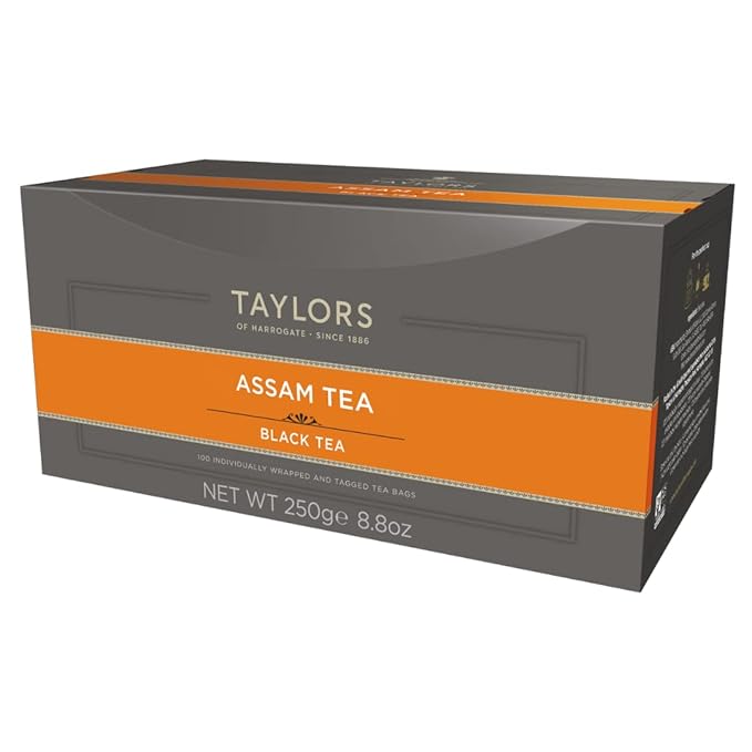 Taylors of Harrogate Assam, 100 Count (Pack of 1)