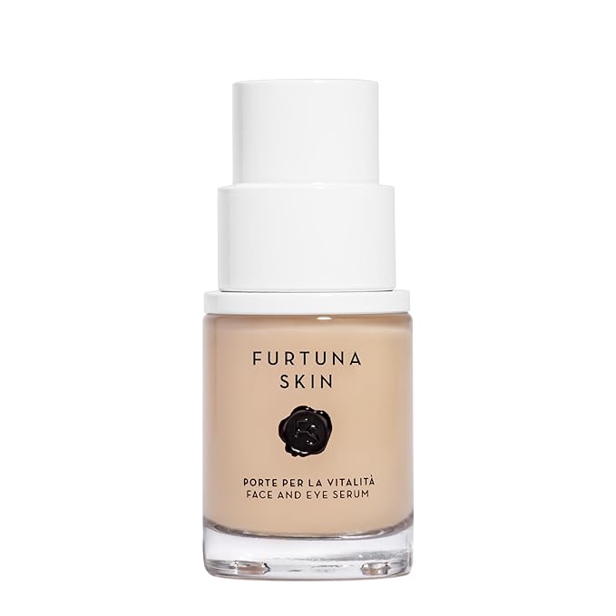 Furtuna Skin Face & Eye Serum - Dual-Use Formula to Lift, Reduce Puffiness and Even Tone, Wild-Foraged Botanicals, Vegan, Dermatologist Tested, EWG Verified, 30ml