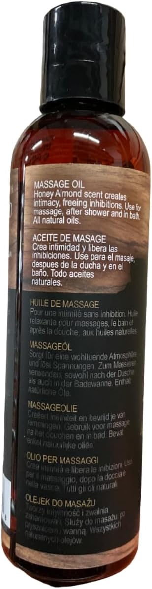 Intimate Earth Almond Massage Oil 4oz