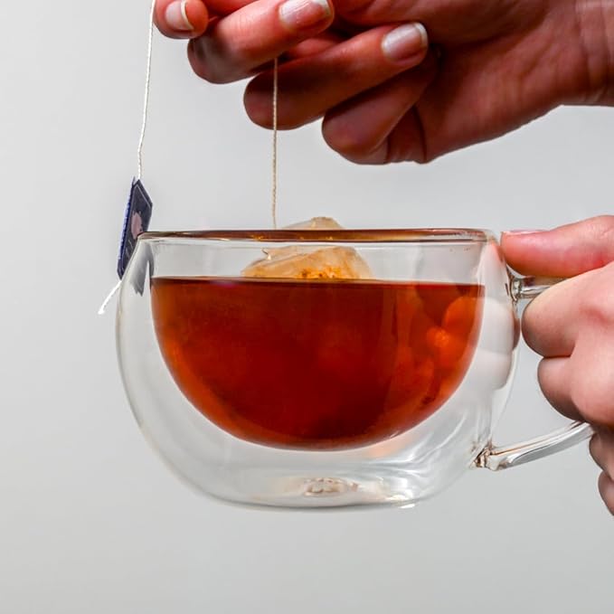 Organic Positively Tea Company, Earl Grey De La Crème Black Tea Bags, 20 Count