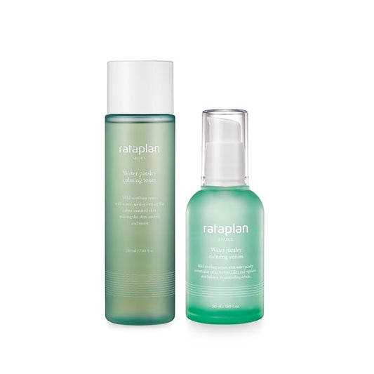 rataplan Water Parsley Calming Serum & Toner Set