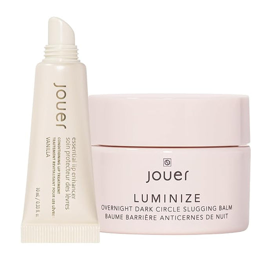 Jouer Slugging Under Eye Balm & Vanilla Lip Enhancer