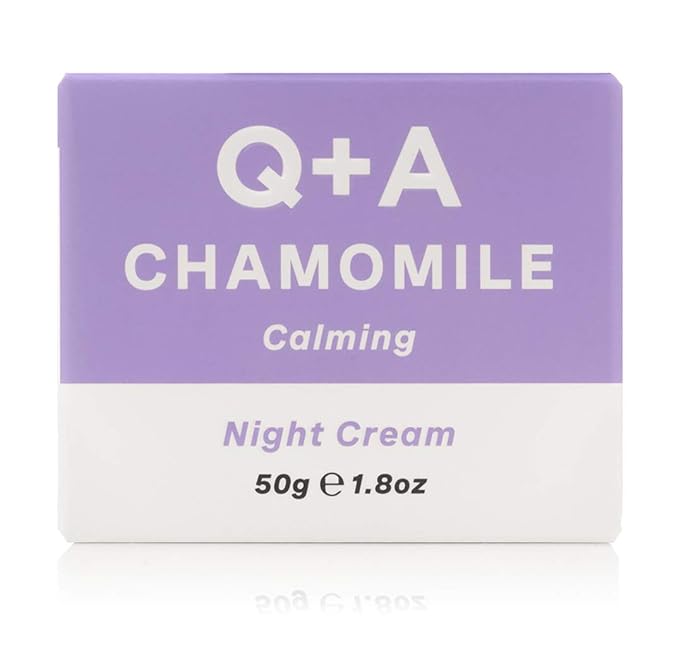 Chamomile Night Cream, a Super Soothing Moisturiser, works whilst you sleep for a hydrated and fresh complexion (1.8 Fl.Oz)