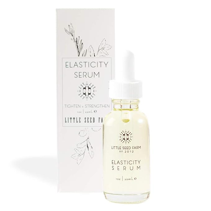 Little Seed Farm Elasticity Serum - Skin Toning and Firming Serum, 1.0 Ounce