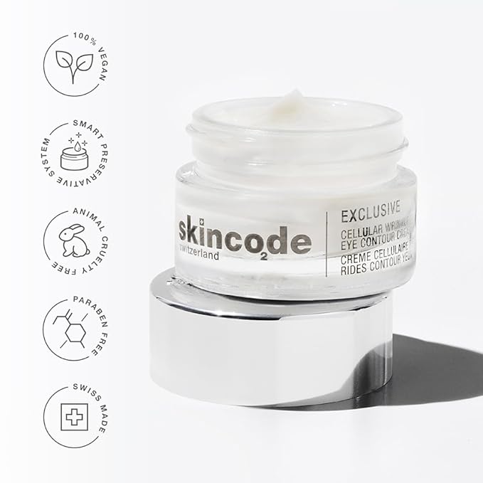 Exclusive Cellular Wrinkle Prohibiting Eye Contour cream - Anti-Aging Eye Cream - Ceramide Boost, Dark Circle Reducer & Puffiness Relief for Youthful Radiance (0.5 Oz / 15 mL)