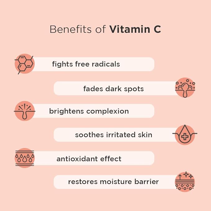 Hanskin Vitamin C Glow Serum with Ascorbic Acid, Toning, Illuminates for Glowing Skin [30ml]