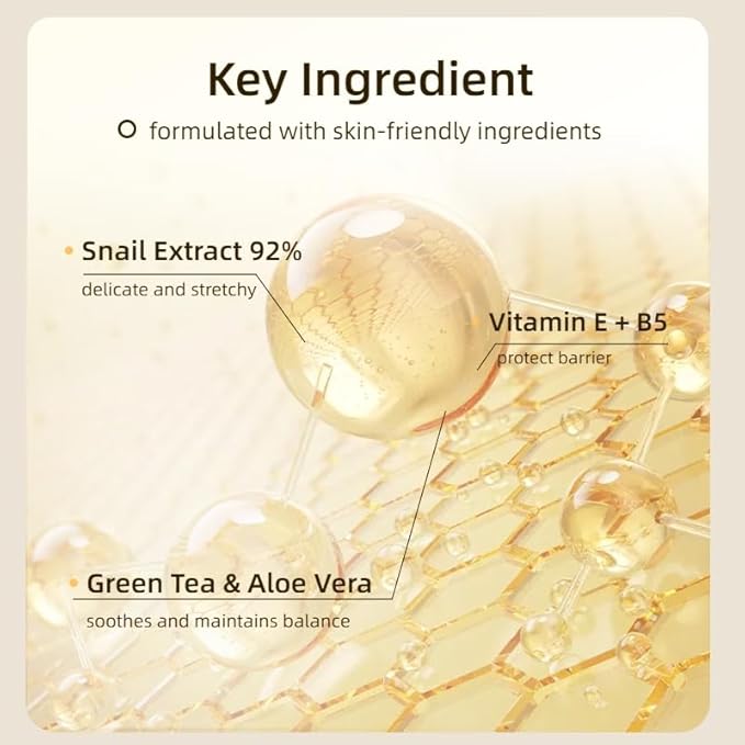 ROLANYIN Snail Mucin + Vitamin B5 Cream for Deep Hydration Skin Repair Nourishing Soothing Anti Aging Revitalizing and Smoothing Benefits Skin Care
