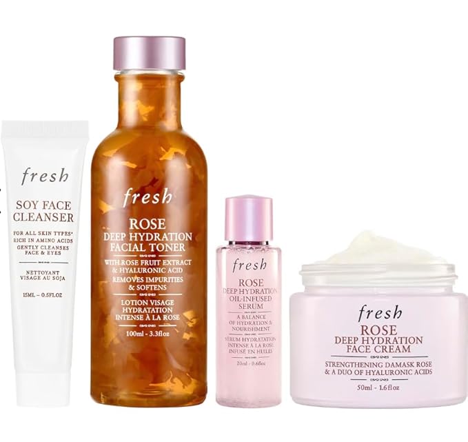 fresh Cleanse & Deeply Hydrate Set, Pink