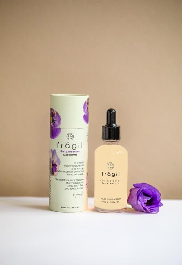 Glass Skin Face Serum - Hydrating, Moisturizing, and Brightening Vegan Face Oil with Zinc, Vitamin C, Grapefruit, Linalool for Even Skin Tone, UV Defense, Anti-Aging & Sensitive Skin Care – 1.69 fl oz