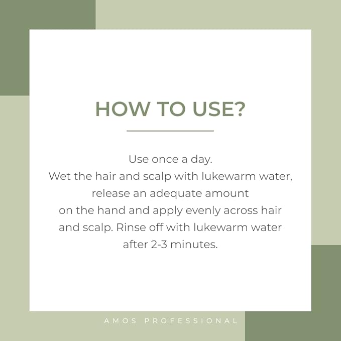 AMOS PROFESSIONAL Korean Green Tea Nourishing Hair Mask 8.45 oz (250ml) | Deep Conditioning Treatment for Hair Growth and Moisture