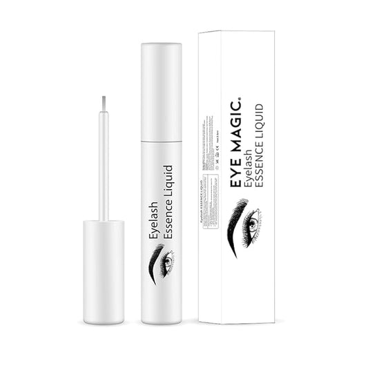 Eyelash Essence Organic Growth Serum for Improved Lashes, Natural Ingredients, Gentle Formula, Clear
