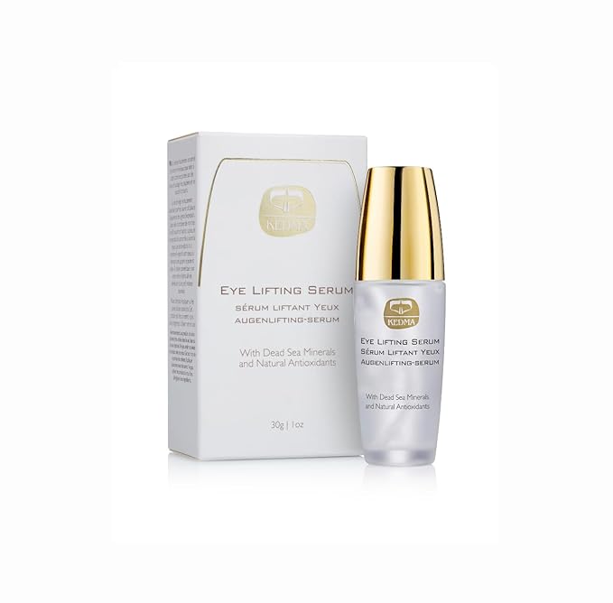 Eye Lifting Serum – Anti-Aging Eye Serum with Dead Sea Minerals, Aloe Vera & Chamomile – Targets Puffiness, Sagging & Fine Lines - 1 oz