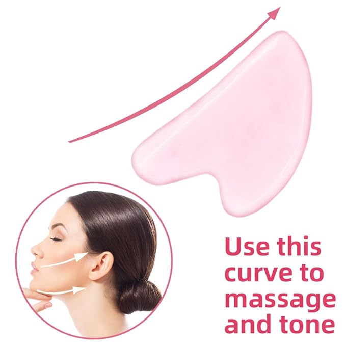 Jade Roller And Gua Sha Set