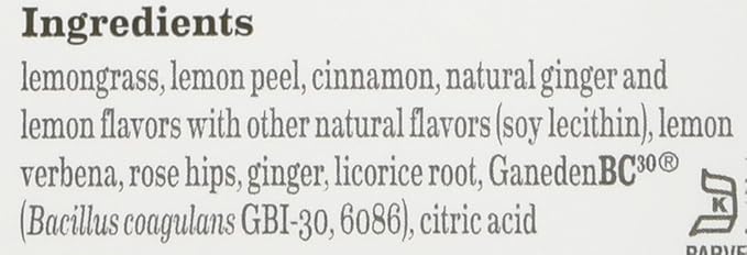 Bigelow Herbal Lemon Ginger Tea, 1.39 Ounce (Pack of 6)