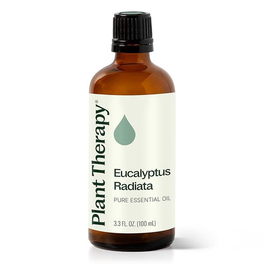 Plant Therapy Eucalyptus Radiata Essential Oil 100 mL (3.3 oz) 100% Pure, Undiluted, Therapeutic Grade