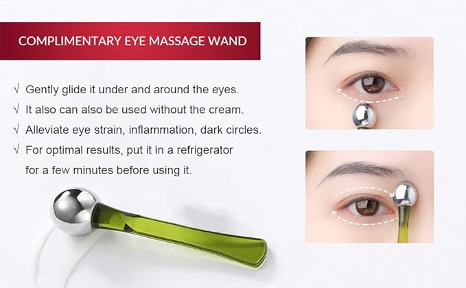 Retinol Under Eye Brightener Stick, Dark Circles Under Eye Treatment for Women with 5% Hyaluronic Acid Complex - Anti Aging Eye Cream for Puffiness and Bags Hydrates, Firms and Brightens Eyes 0.1oz(3g) 2 pack