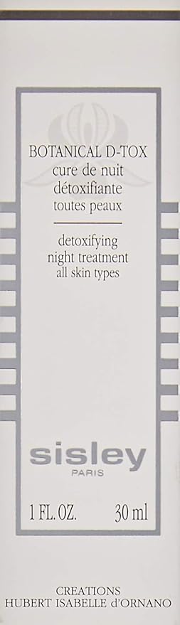 sisley paris Botanical D-Tox Detoxifying Night Treatment, 1.05 Fluid Ounce