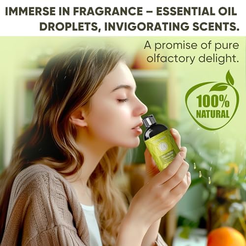 Anti Cellulite Massage Oil (8 oz) - 100% Natural Anti Cellulite Oil for Thighs and Butt Firming - Skin Tightening Oil for Loose Skin with Grapefruit, Lemon & Sweet Orange Essential Oils