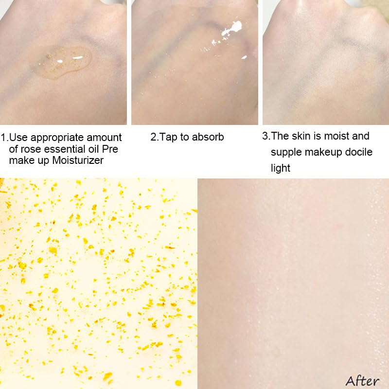 Liquid Primer Set Matte Liquid Full Coverage Oil Control Breathable Invisible Cover Concealer Primer with Face Primer, Makeup Sponge