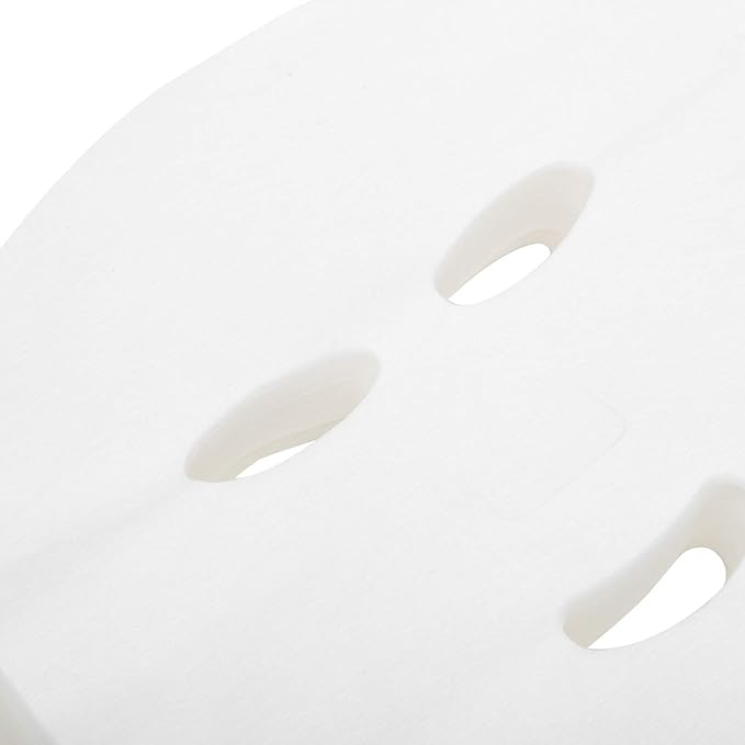 ZJchao Facial Mask Paper, 100 Pcs DIY Facial Mask Sheet DIY Layout Dry Facial Mask Paper Diy Cotton Face Mask Paper Paper Facial Mask for Facial Retention Skincare Cotton Mask Paper Spa