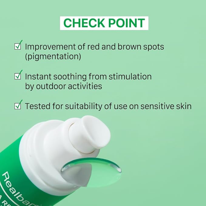 Real Barrier Cica Relief Rx Fade In Serum 50ml 1.69 fl. Oz. |Calming & Skin Recovery Face Serum, Instant Relief from Skin Irritation, Moisturizing & Soothing Serum for Sensitive Skin, Korean Skincare