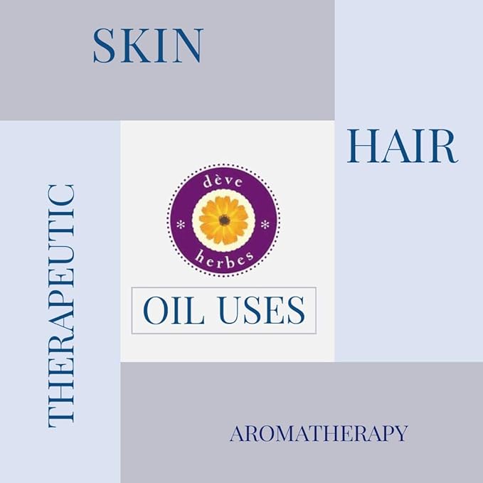 Deve Herbes Pure Babassu Oil (Attalea speciosa) with Glass Dropper Cold Pressed 5ml (0.16 oz)