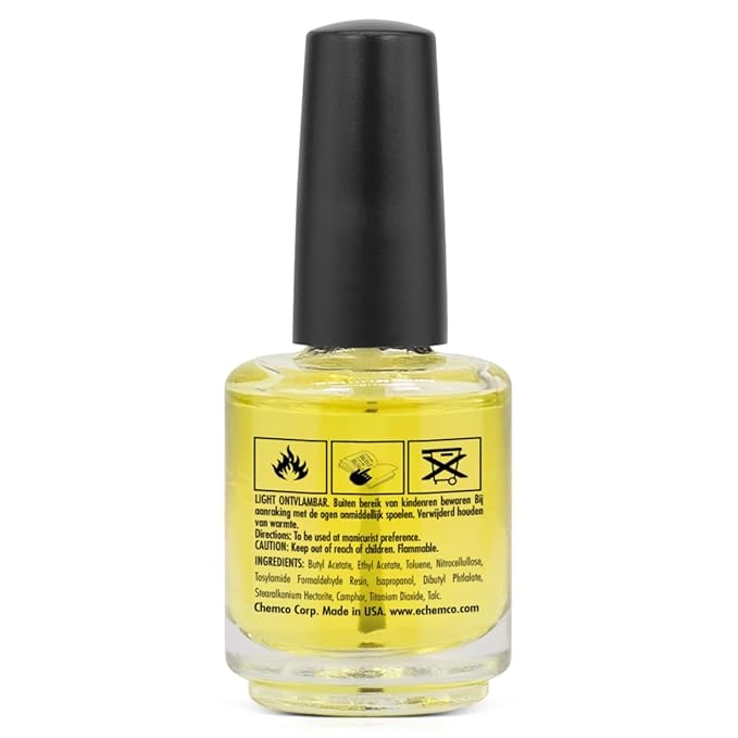 PRO NAIL - Cuticle Revitalizing Oil for Nails, Peach, 0.5 Oz - Professional Strength, Pedicure and Manicure - Moisturizes and Strengthens Nails and Cuticles - Soothing and Nourishing