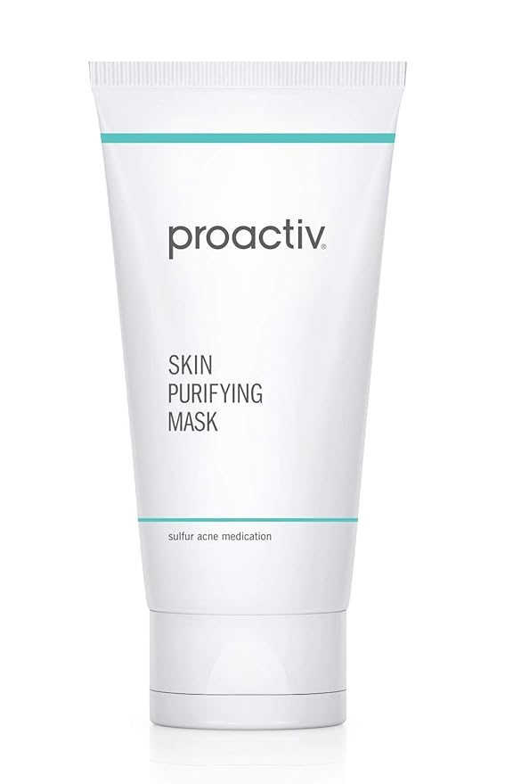 Proactiv Skin Purifying Acne Face Mask and Acne Spot Treatment, Detoxifying Facial Mask with 6% Sulfur, 90 Day Supply, Cream, 3 Oz