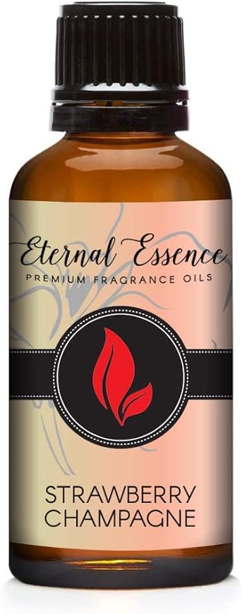 Eternal Essence Oils Strawberry Champagne 30ml Premium Fragrance Oil - for Candle, Soap Making, Aromatherapy, Diffusers, Home Care, & Humidifiers