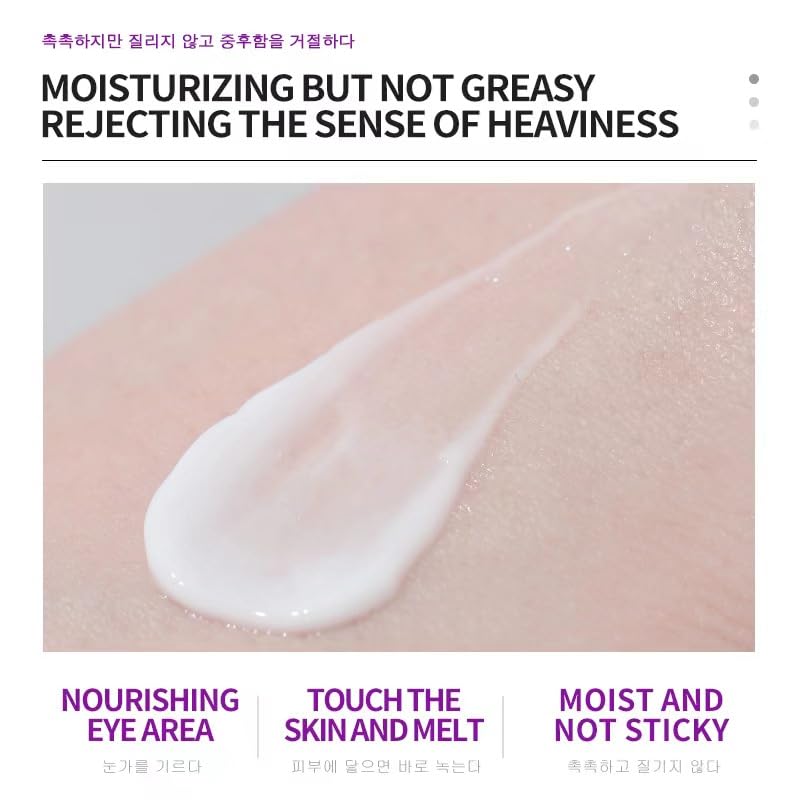 Korea Active Anti-Wrinkle Eye Cream, Pro-Xylane Anti-Aging Active Eye Cream, Active Emulsion, Fade Fine Lines around Eyes, Anti-Wrinkle, Moisturizing, Anti-Aging, Tighten and Delicate Skin