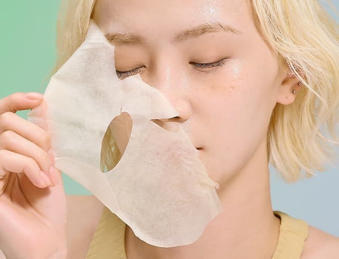 I'M SORRY FOR MY SKIN Jelly Mask Full Set for Skin Stress Relief, Korean Skin Care Travel Essentials Kit, K-Beauty Hydrating Face Mask Sheets, Gifts for Women (pH5.5 Pack of 5)