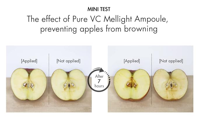 Dr.Ceuracle by leegeehaam Pure VC Mellight Ampoule - Vitamin C Serum for Face, One Week Program for Anti-oxidant, Firm, Clarify, Fade Pigmentation, Skin Radiance (4 Counts (Pack of 1))