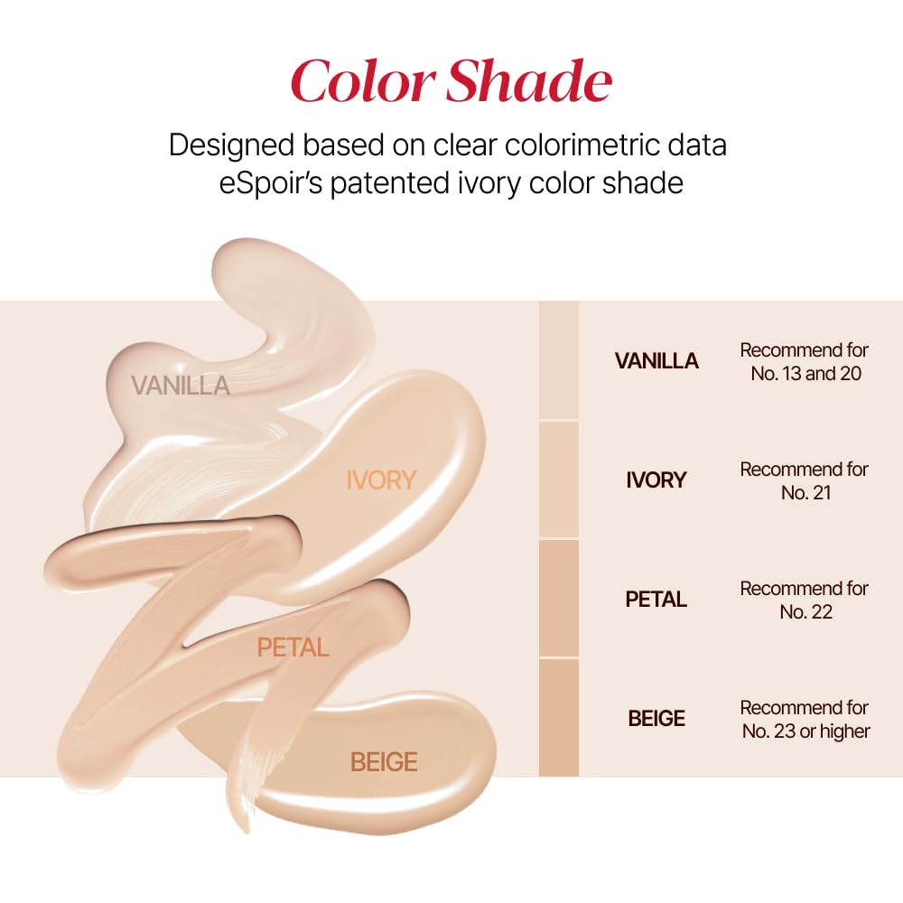 Espoir Be Velvet Fluid Foundation #21 Ivory 1.05oz | Luxurious Velvet Finish | Thin, Dense Coverage Matte Foundation | Long-Lasting Hydrated Radiance Liquid Foundation | Korean makeup Foundation